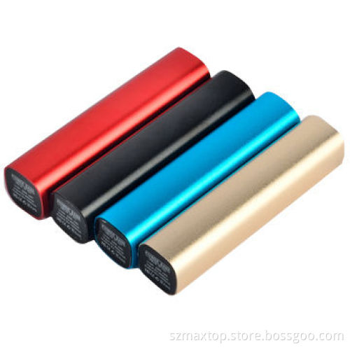 Colorful 2,200mAh Power Bank with Brand 18650 Cell, Aluminum Materials